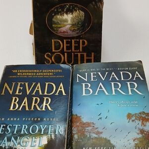 Nevada Barr Book Set - Deep South and Destroyer Angel And Burn